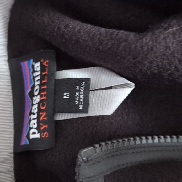 Patagonia Synchilla Snap-T Hoody Full Zip Fleece Jacket Coat Mens Sz medium - Picture 3 of 3